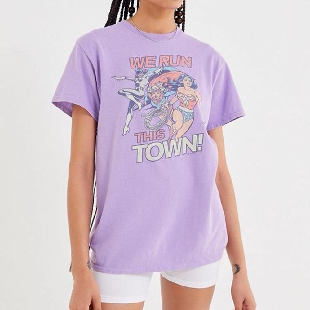 Urban Outfitters Purple Graphic Tee